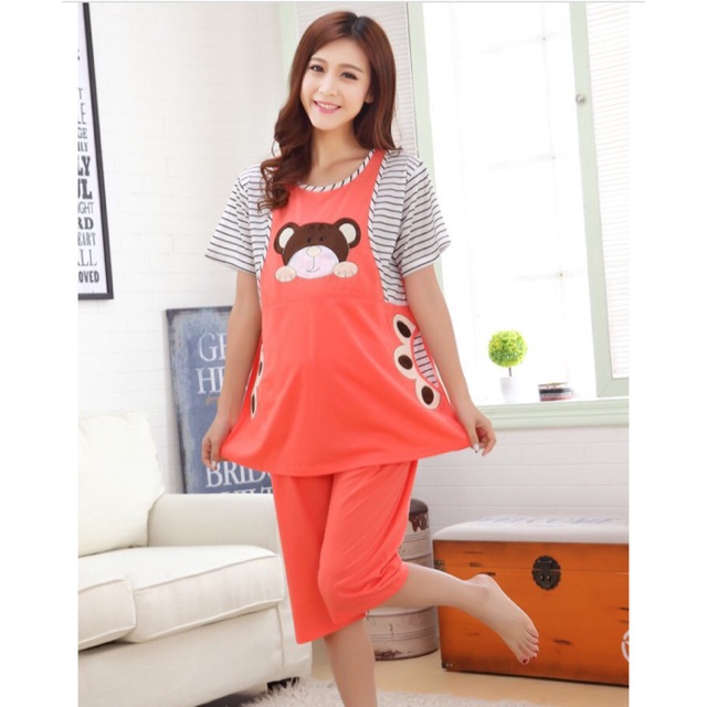 Bộ đồ bầu, cho con bú - BN004