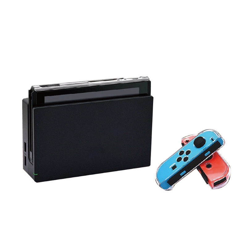 Ốp Cứng Chống Sốc Trong Mờ Cho Tay Cầm Chơi Game Switch