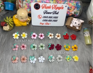Hoa Sứ trang trí móng nail 9.000/1 bông