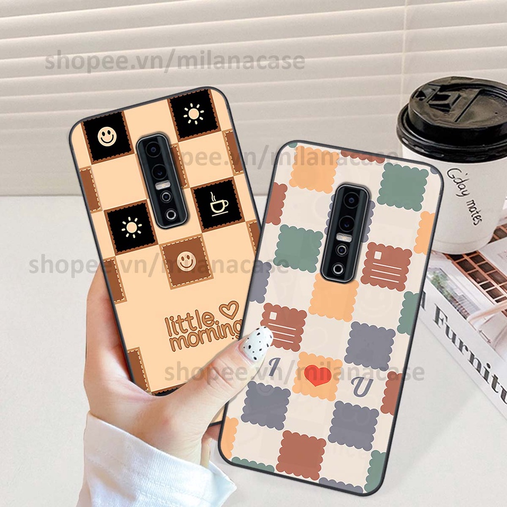 Ốp Vivo V17 Pro caro họa tiết nhiều màu sắc siêu đẹp thời trang cá tính