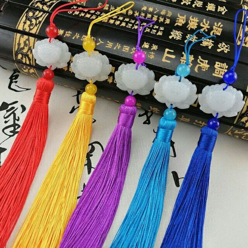 Dây Tua Rua Tâm Sen trang trí Lá bồ đề, Sáo, Đàn, cổ trang
