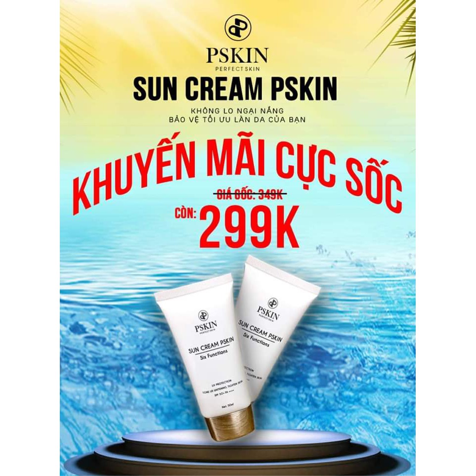 Kem Chống Nắng Dược Mỹ Phẩm: Sun Cream Pskin | Shopee Việt Nam