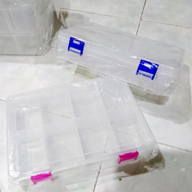 Hộp nhựa đựng băng dính washi tape - có size vừa va size to