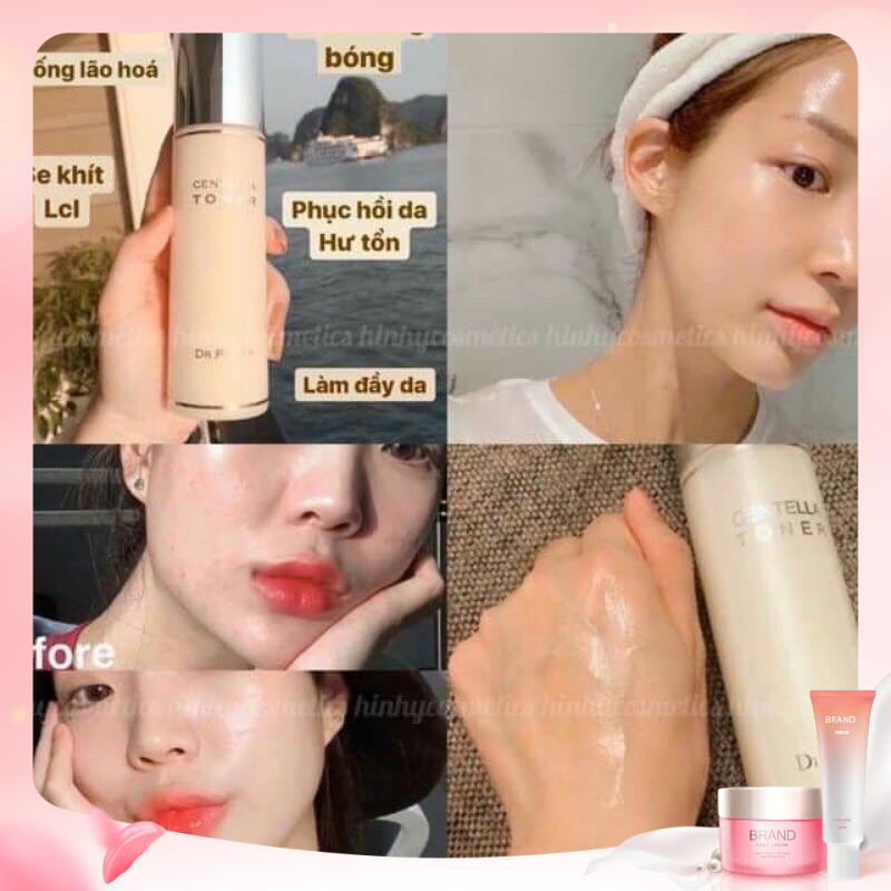 Nước Hoa Hồng dr pepti - cetallia toner Siêu Căng Bóng dưỡng da cấp ẩm chuyên sâu