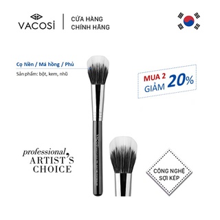 [MUA 2 GIẢM 20%] Cọ Nền & Phủ Đa Năng PRO DUO FIBRE VACOSI - FP03 Duo Fibre Foundation/Blush