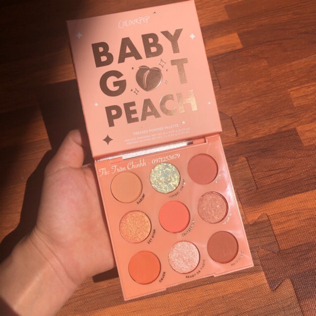 Có sẵn - Bảng phấn mắt Colourpop Baby Got Peach