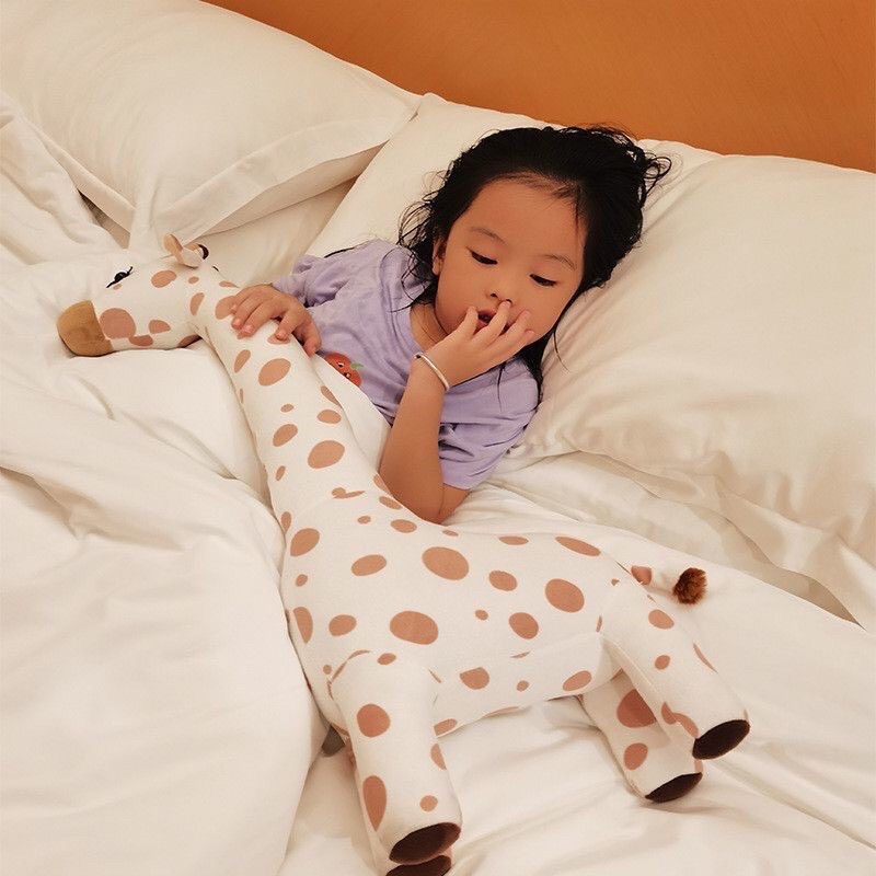Thú bông hươu cao cổ vải oragnic 70cm loại 1