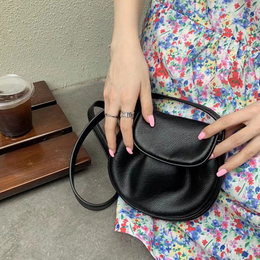 Túi Đeo Chéo Hình Tròn Nhỏ Dùng Đựng Điện Thoại bp010