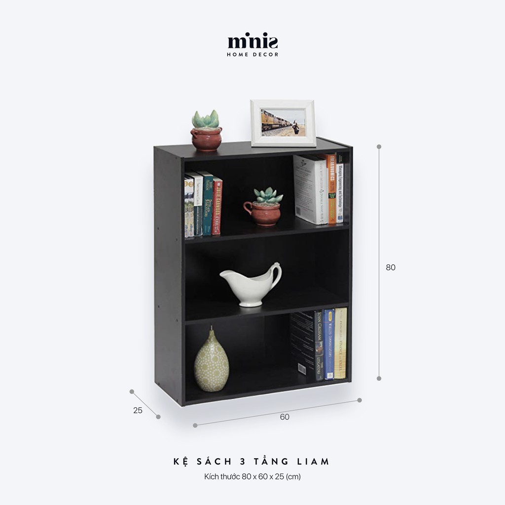 Kệ sách gỗ LIAM