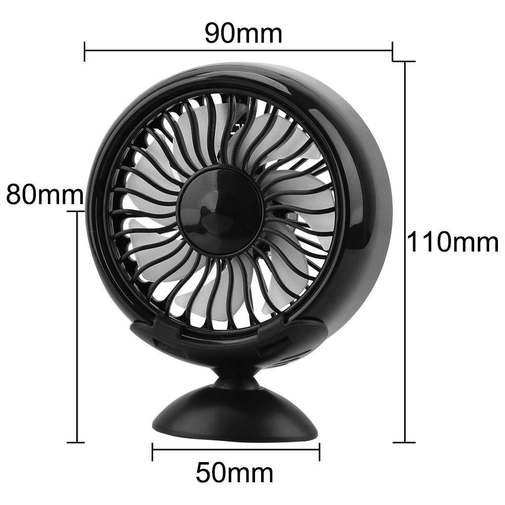 BTLIMER Quạt Làm Mát Gắn Điều Hòa Xe Hơi Tiện Dụng