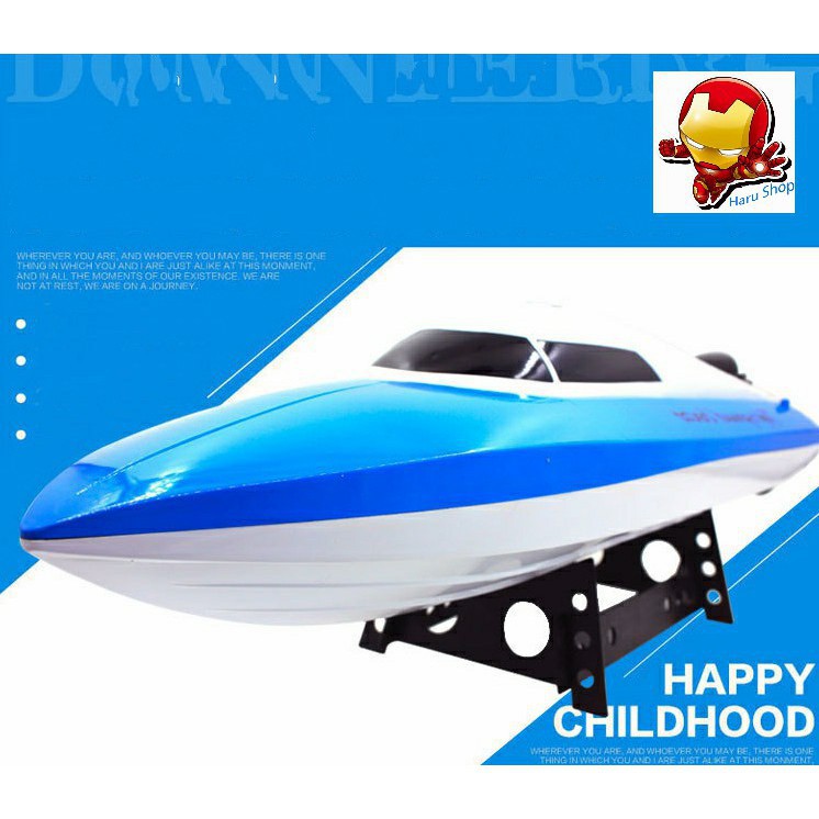 Ca nô điều khiển từ xa Racing Boat 2.4Ghz Model 802 chất liệu - HanruiOffical