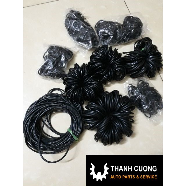 Sợi gioăng cao su O-Ring (Oring) NBR độ dày 2, 3, 4, 5 mm  [ kích thước trong 20 - 39 mm ] | BigBuy360 - bigbuy360.vn
