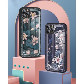 DMY iPhone 12 case aesthetic camellia design shockproof cases covers for iPhone 14 pro 8 plus XS 7plus 6 plus XR 13pro max SE 6s 11 pro max luxury and elegant gift for friends and girls