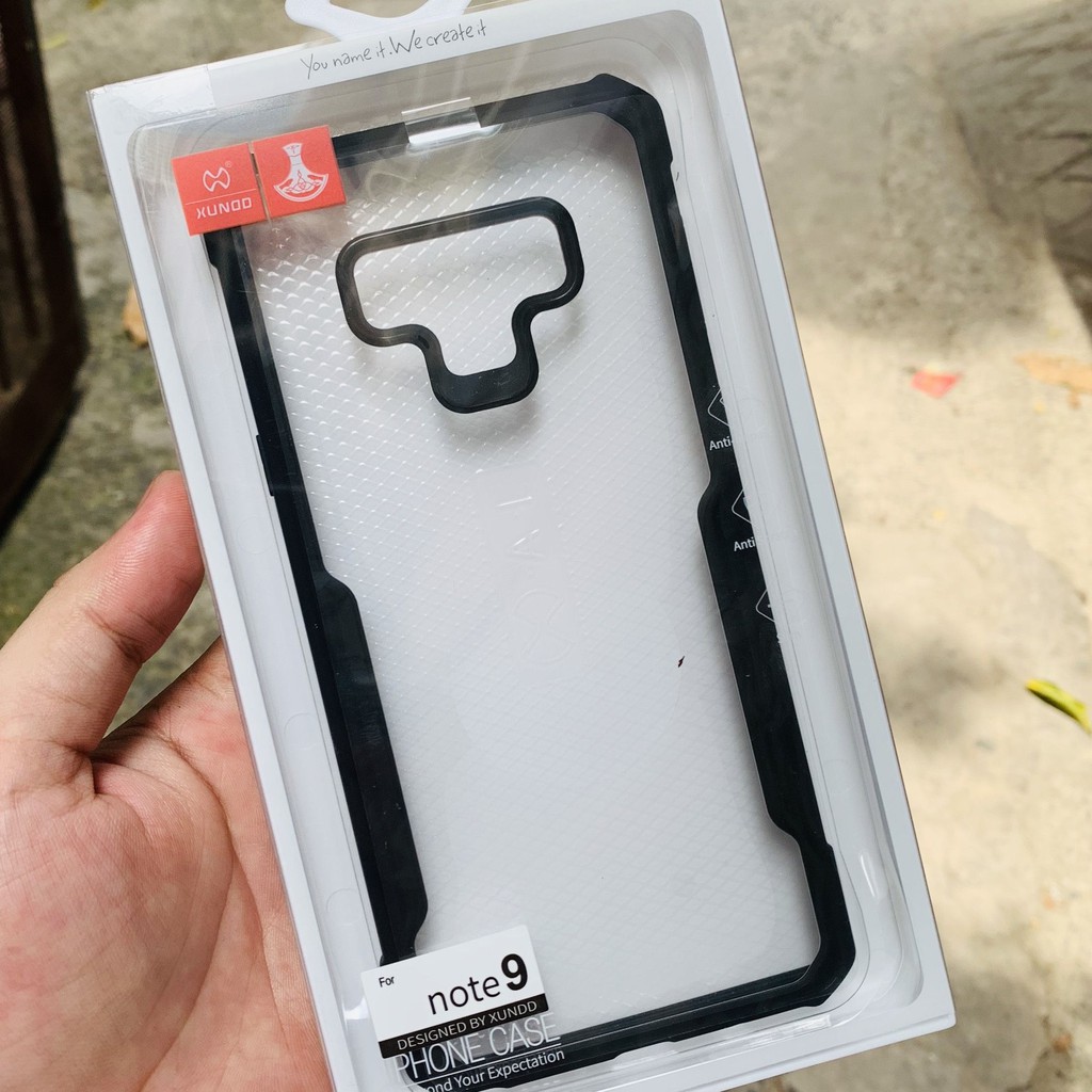 ỐP LƯNG CHỐNG SỐC TUYỆT ĐỐI CHO GALAXY NOTE 9 HIỆU XUNDD