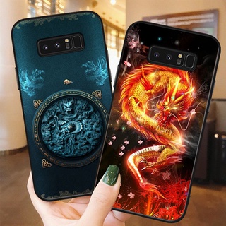 ốp lưng điện thoại Samsung note 8 bộ hình bọ cạp rồng phong cách nam
