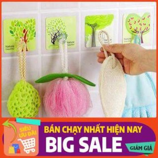 [freeShip-Khô Máu] MÓC TREO DÁN TƯỜNG SIÊU CHẮC HỌA TIẾT NGỘ NGHĨNH(Kho Tiện Ích Family Mart)