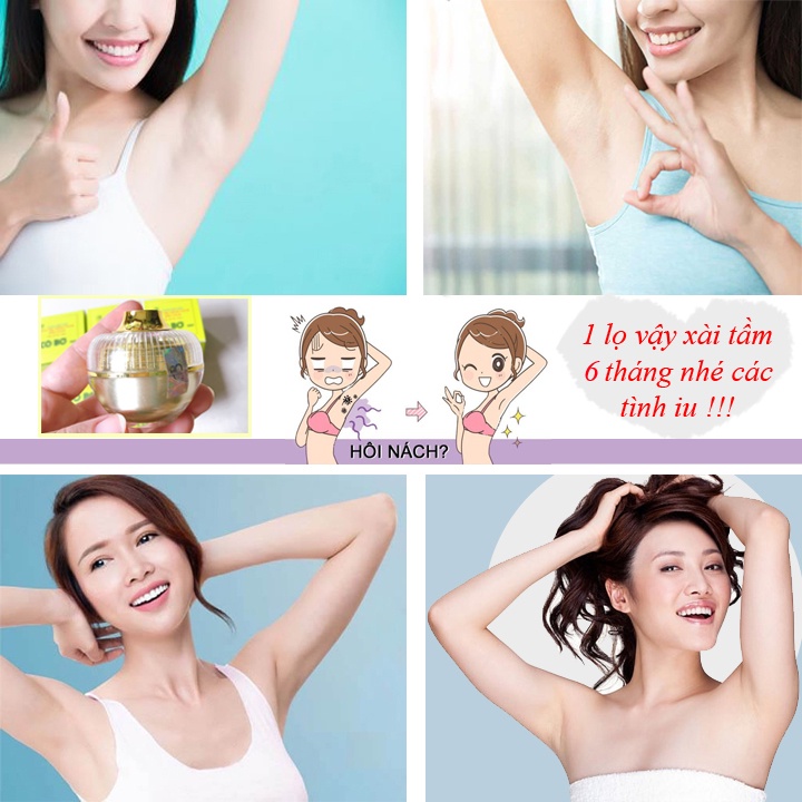 Kem Cô Bơ Lọ To 30gr Giảm Thâm Nách, Hết Hôi Nách Siêu Tiết Kiệm Giúp Loại Bỏ Mùi Hôi Dưỡng Trắng Nách
