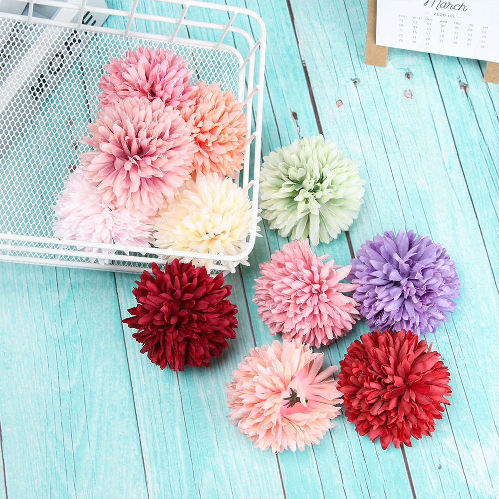 Set 5 Bông Hoa Cẩm Tú Cầu Nhân Tạo Dùng Để Trang Trí