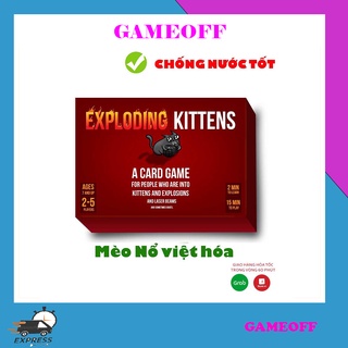Mèo Nổ - Boardgame Exploding Kittens tiếng việt