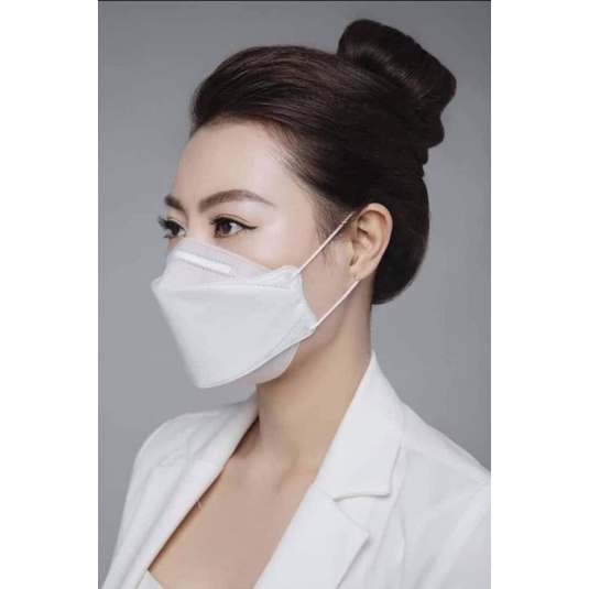 Khẩu Trang Y Tế 4D Mask KF94 Cao Cấp Kiểu Hàn Quốc 4 Lớp Kháng khuẩn, kháng bụi mịn 95% Đạt tiêu chuẩn ISO
