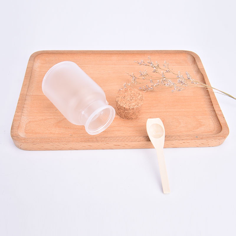 1 Lọ Rỗng Đựng Muối Tắm Kèm Muỗng Gỗ