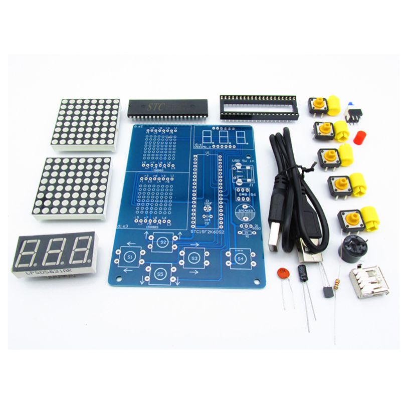 Rx Bộ Máy Hàn Điện Tử 51 Trò Chơi Cổ Điển Diy