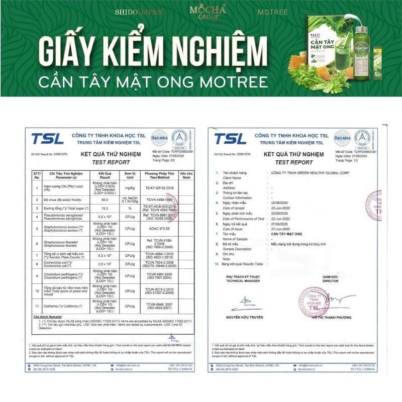 [Chính hãng]  Cần Tây mật ong motree đánh bay mỡ