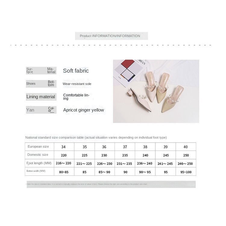 Xăng đan Cao Gót 3cm Thời Trang Mới Cho Nữ