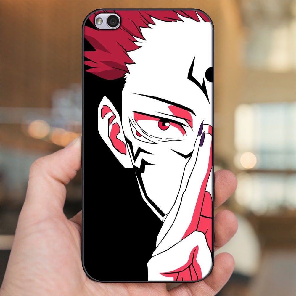 Ốp lưng Xiaomi Redmi 5A viền đen in hình Yuji Jujutsu Kaisen
