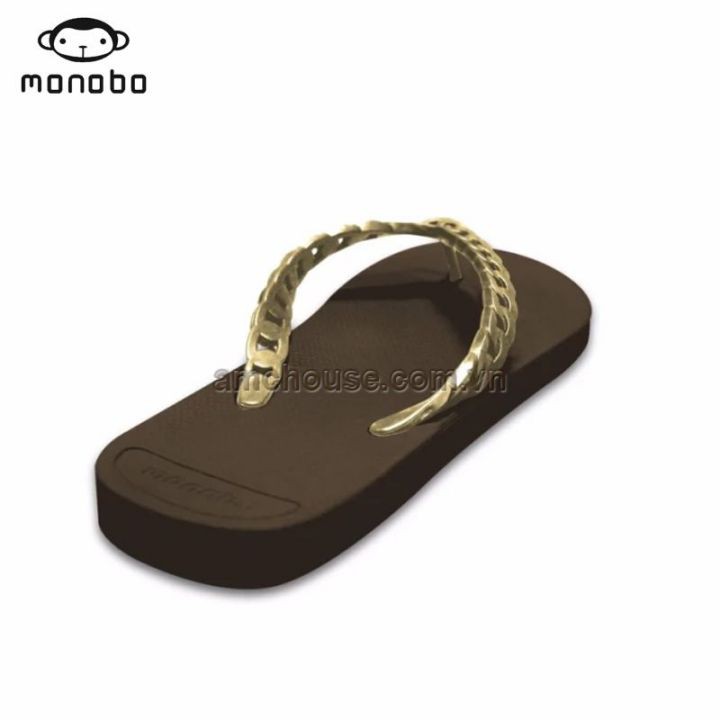 Dép Thái Lan Monobo Xỏ Ngón Nữ Cao Su Quai Xích - Jina 3