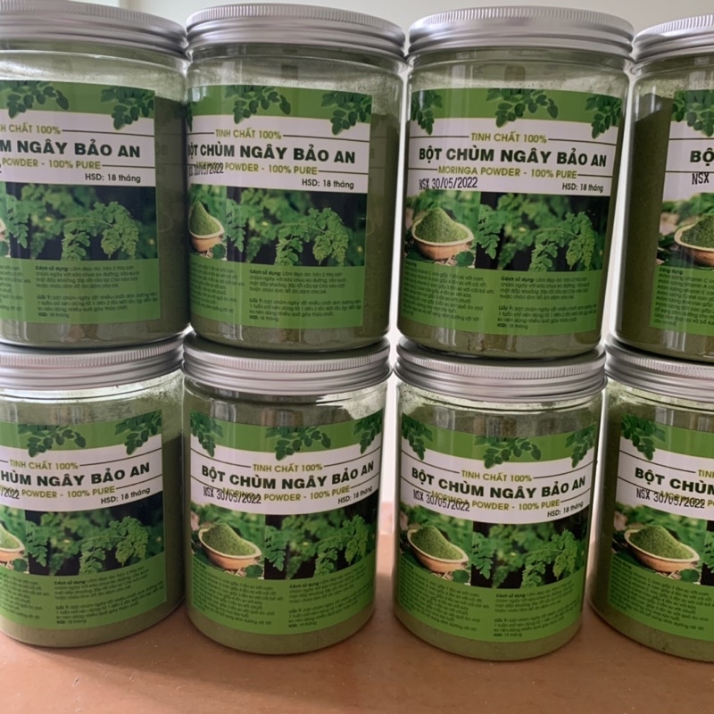 Bột chùm ngây sấy lạnh nguyên chất