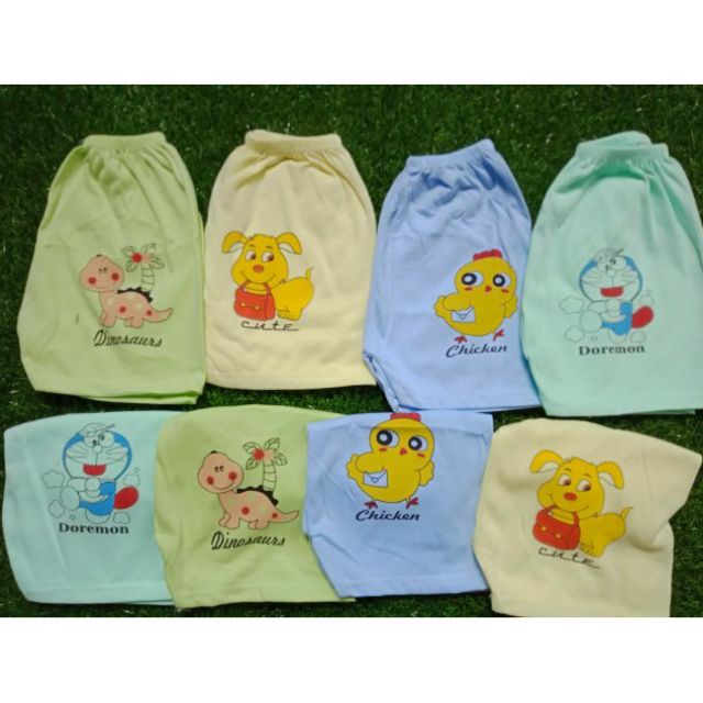 set 10 quần đùi cotton cho bé