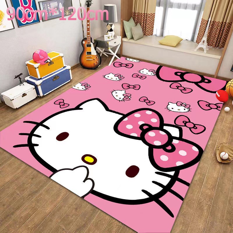 🌸 Sẵn sàng giao hàng 🌸 Thảm trang trí nhà thảm phòng khách thảm phòng ngủ thảm Chống trơn thảm 90cm*120cm Thảm_Pin