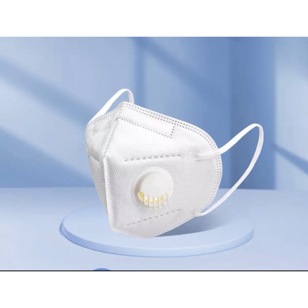 SET 20 Khẩu trang KN95 CÓ VAN THỞ thoáng khí chống vi khuẩn bụi mịn hiểu quả