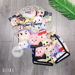 Bộ 3D Chuột Mickey cho bé gái (8-34kg)