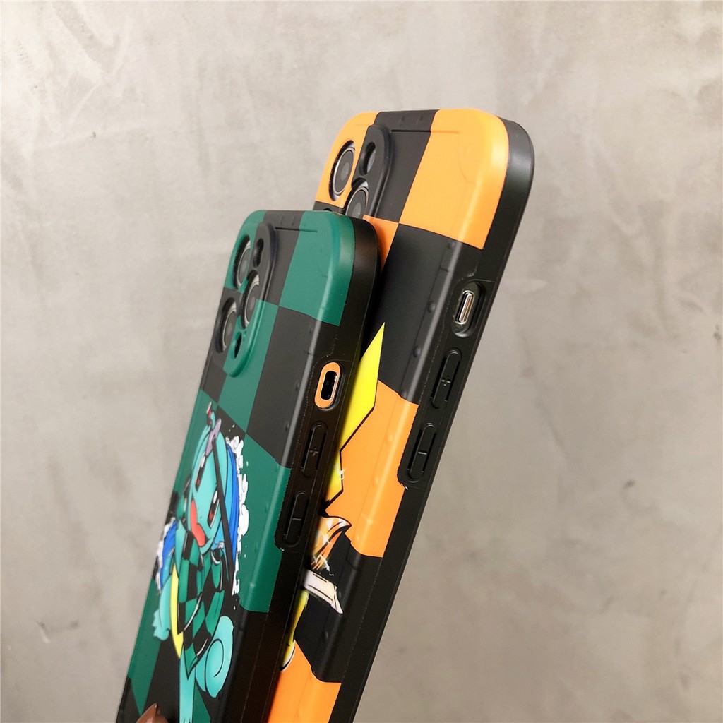 Ốp điện thoại nhựa mềm hình Pokemon hoạt họa cho IPhone12 Mini 11 PRO MAX 7/8plus SE2020 X/XS XR XSMAX