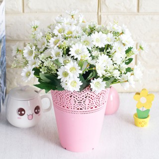 Cúc Họa Mi Daisy Chùm lớn đa sắc cực lãng mạn - Hoa giả trang trí siêu đẹp - Hoa lụa cao cấp đẹp như hoa thật
