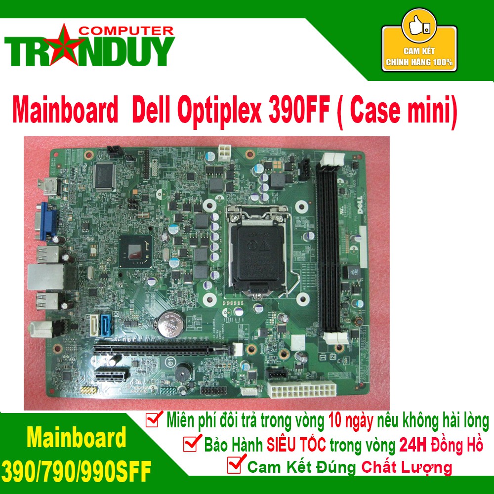 Mainboard Dell Optiplex 390/790/990SFF Hàng Tháo máy bộ