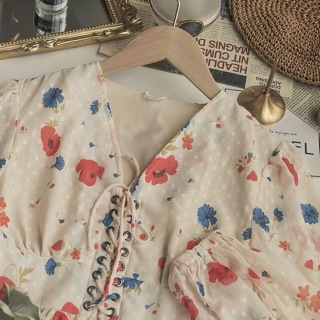 【SẴN】VÁY HOA NHÍ Size S