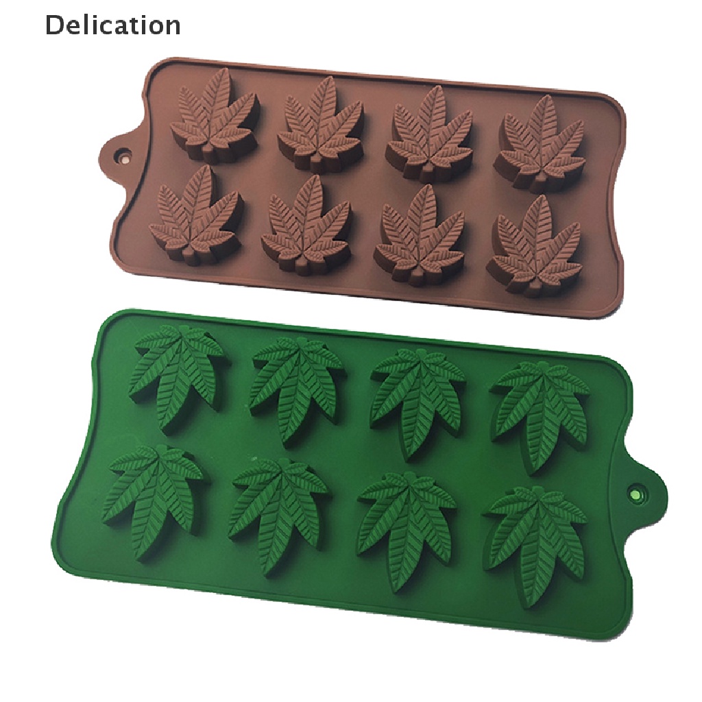 Khuôn silicone làm bánh tạo hình lá dừa độc đáo