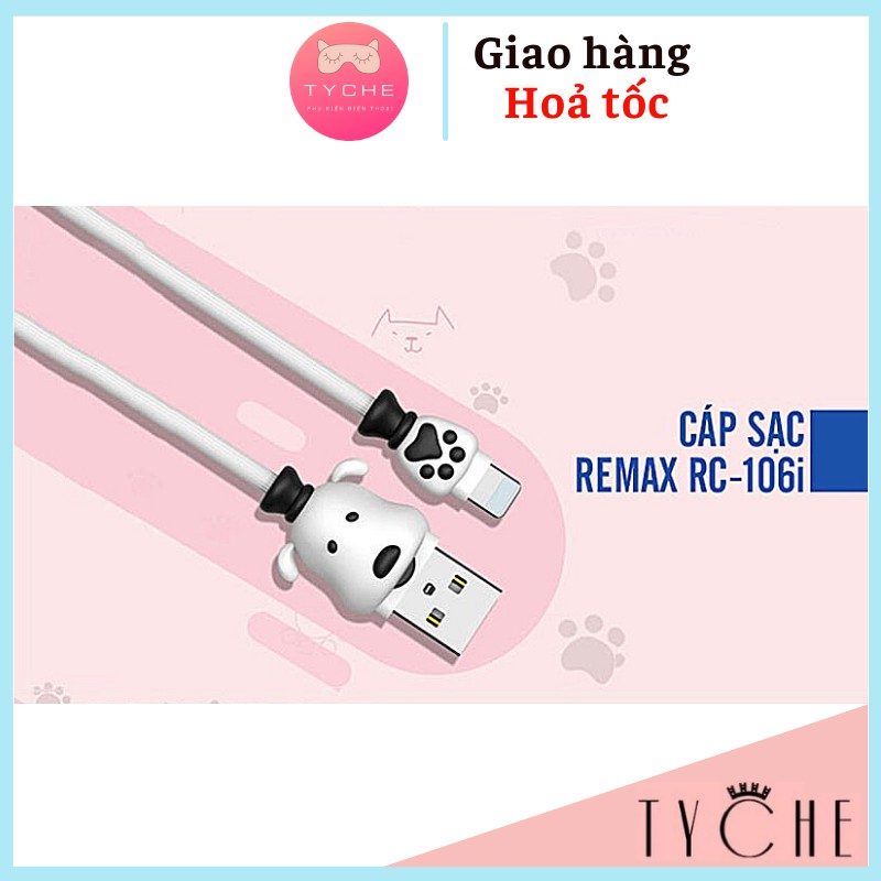 CÁP SẠC REMAX RC-106i - DÀI 1M - CÁP IPHONE