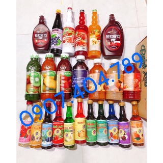 Siro dingfong đào, dâu, vải