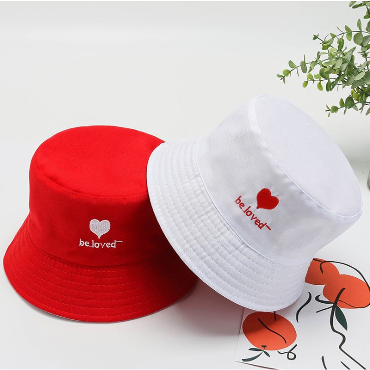 Nón Bucket Mũ Tai Bèo Vành Cụp Nhiều Màu 2 Mặt