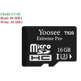 Thẻ nhớ microSDHC Yoosee Extreme Pro T920 16GB