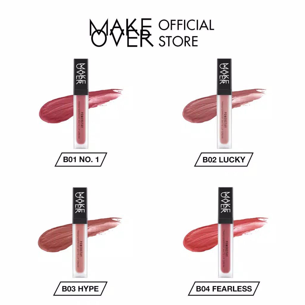 (Hàng Mới Về) Son Kem Lì Trang Điểm Lâu Trôi Chống Thấm Nước Makeover Powerstay | BigBuy360 - bigbuy360.vn