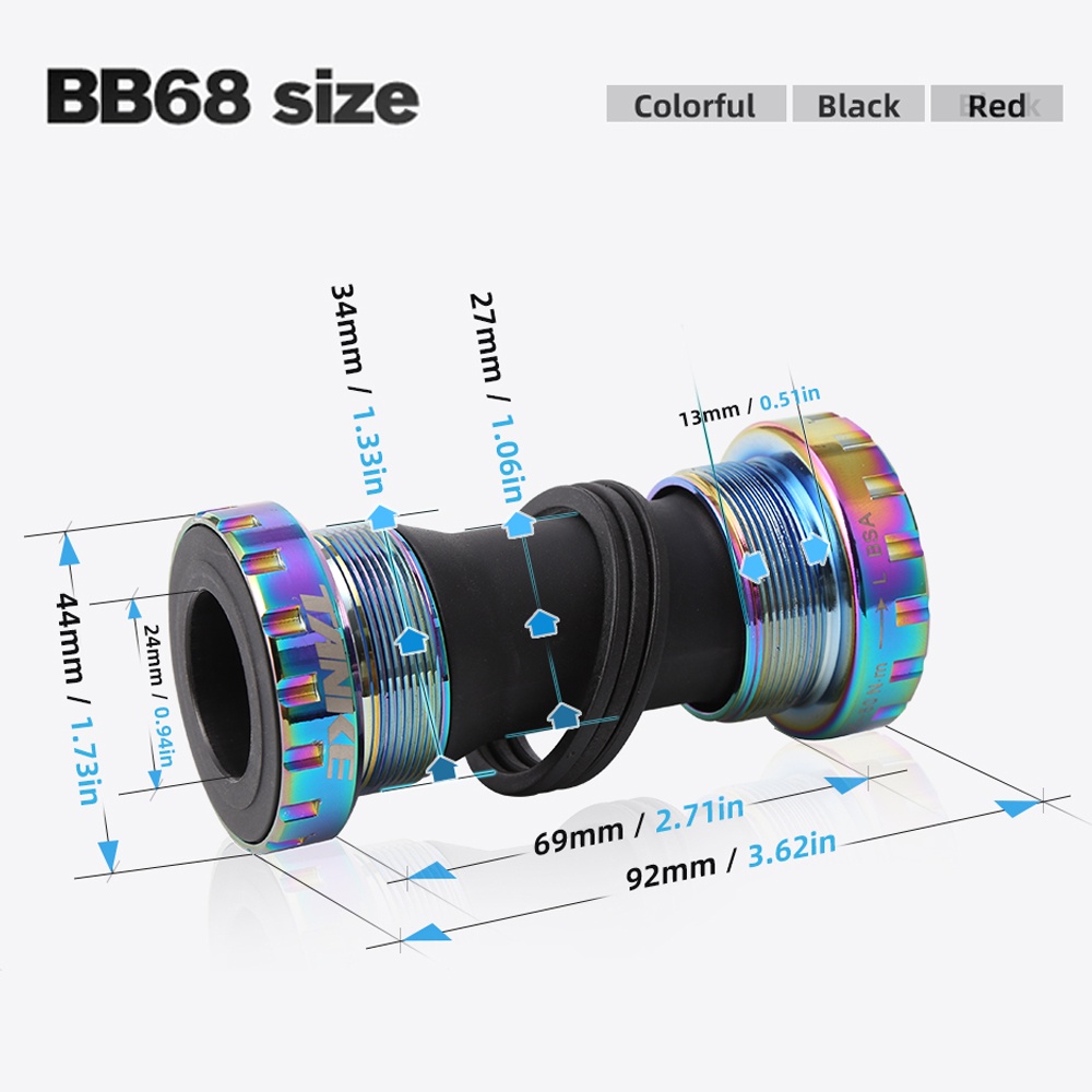 Trục giữa TANKE xe đạp leo núi Bb68-73Mm