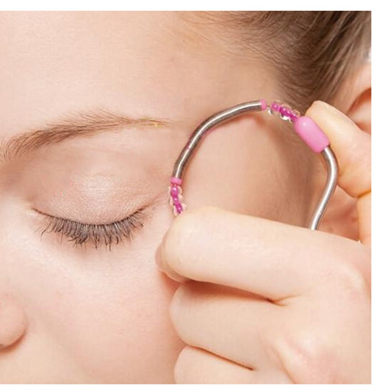 (Hàng Mới Về) Dụng Cụ Tẩy Lông Mặt Cầm Tay Nhỏ Gọn