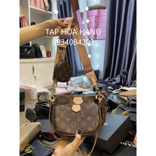 SET TÚI LV 3 MÓN SIÊU HOT ( HÀNG QUẢNG CHÂU) ẢNH VÀ VIDEO THẬT