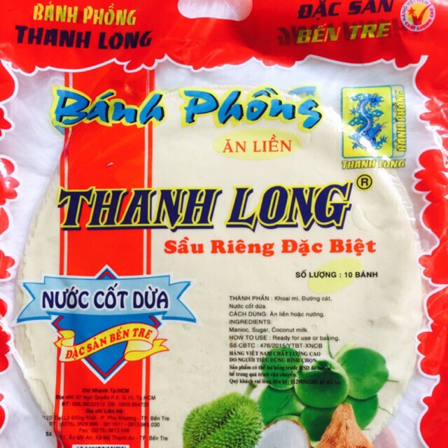 BÁNH PHỒNG SỮA SẦU RIÊNG ĐẶT BIỆT