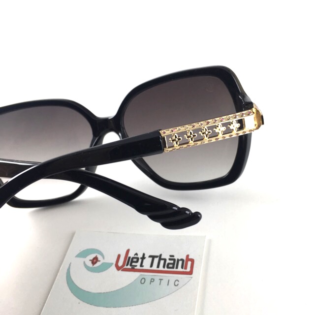 Kính chống Uv400 vuông điểm vàng